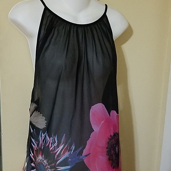 Ted Baker Neon Poppy Cover Up Size Large - Picture 4 of 6